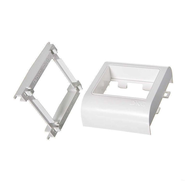 картинка Рамка под 2 модуля  80мм Viva (уп.10шт.)ДКС от магазина Электротехника