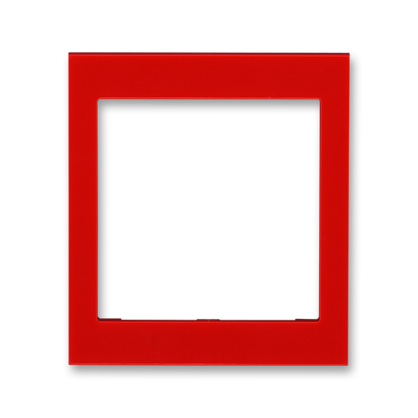 картинка Накладка на рамку 55х55 промежуточная красный LEVIT от магазина Электротехника