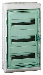 картинка Бокс настенный IP65 3x18М серый с прозр. дверью (Kaedra), 610х448х160мм  от магазина Электротехника