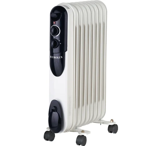 картинка Радиатор масляный 2.0кВт 9 секций ОМПТ-EU-9Н Eurolux от магазина Электротехника