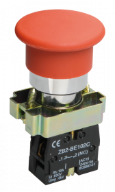 картинка Кнопка управления LAY5-BC42 без подсветки красная ИЭК от магазина Электротехника