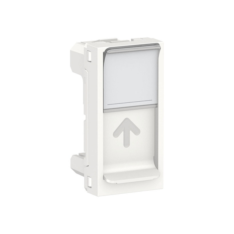 картинка Накладка RJ45 1 мод. белый UNICA MODULAR от магазина Электротехника