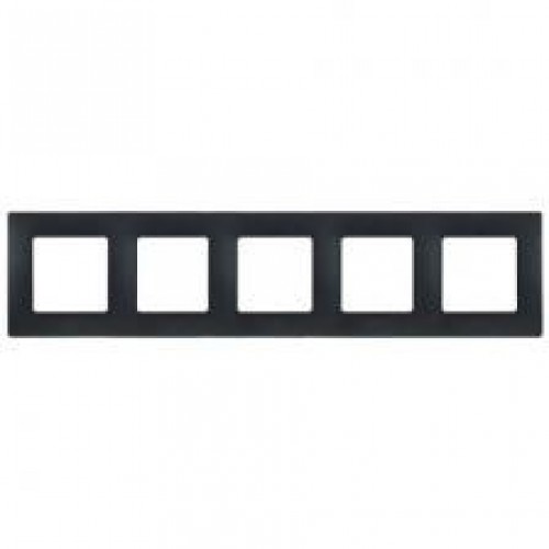 картинка Рамка 5-пост. антрацит Etika от магазина Электротехника
