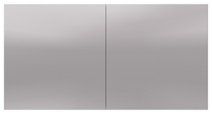 картинка Розетка 2-я 2P+E 16А СУ шторки, крышки в сборе алюминий ATLAS DESIGN от магазина Электротехника