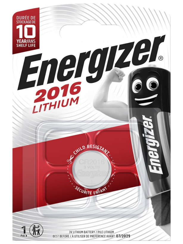 картинка Элемент питания CR2016 Energizer от магазина Электротехника