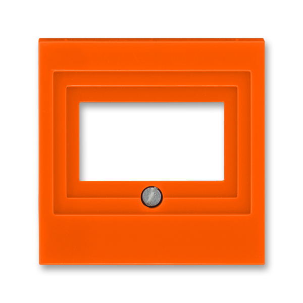 картинка Накладка для розеток USB/HDMI/VGA оранжевый LEVIT от магазина Электротехника