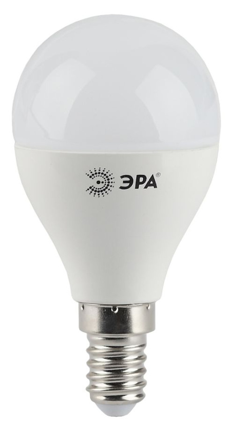 картинка Лампа LED 10Вт E14 (800lm) 2700К 230В "шар" ЭРА от магазина Электротехника