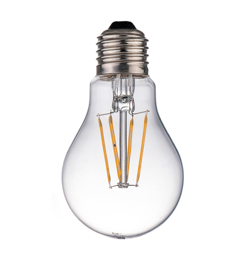 картинка Лампа LED A60 17Вт Е27 (1700lm) 2700К 170-265В нитевидная прозрачная Фарлайт от магазина Электротехника