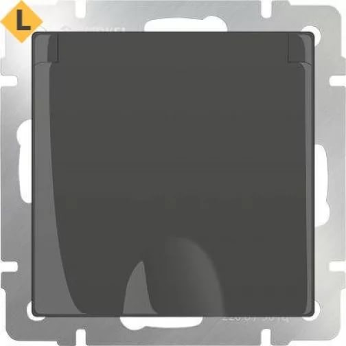 картинка Заглушка СУ серо-коричневая Werkel от магазина Электротехника