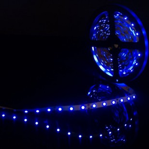 картинка Лента LED 3528 4.8W/m 60Led 12V IP20 8мм/5м синий SWG от магазина Электротехника