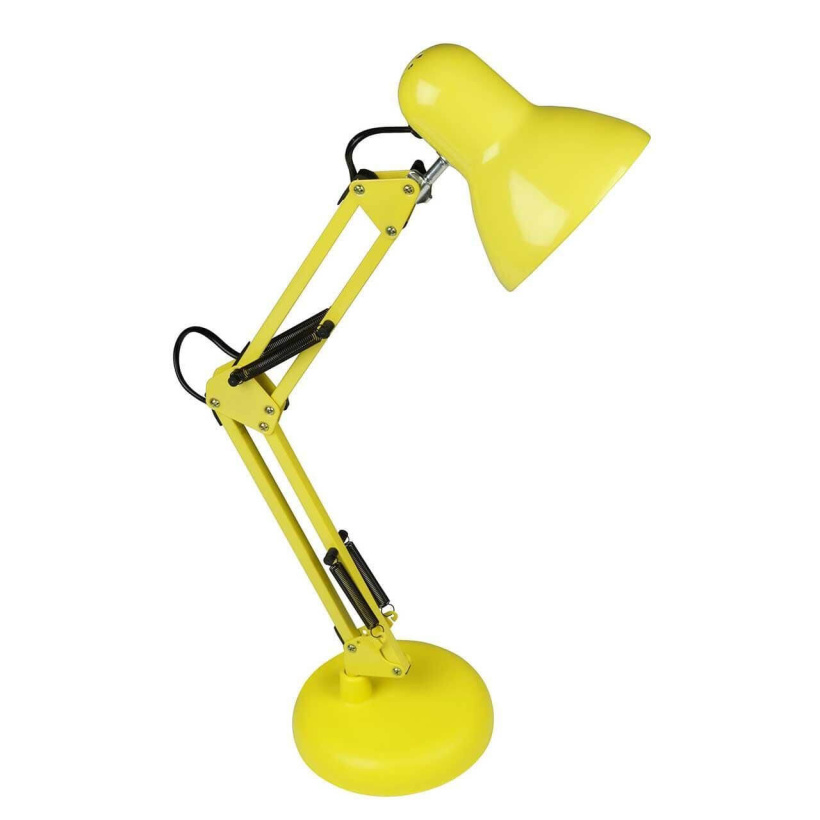 картинка Светильник настол. 60W Е27 механ. выключатель цвет желтый TLI-221 Uniel от магазина Электротехника