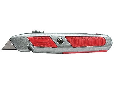 картинка Нож,18мм, выдвижное трапециевидное лезвие Matrix Master от магазина Электротехника