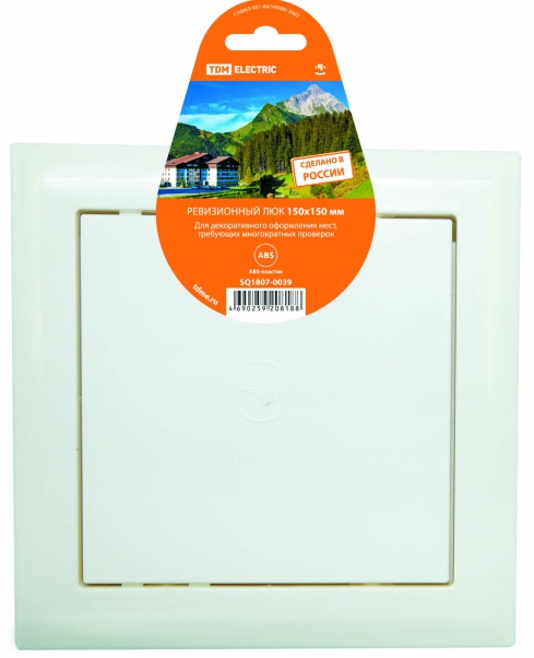 картинка Люк ревизионный 150х200мм TDM от магазина Электротехника
