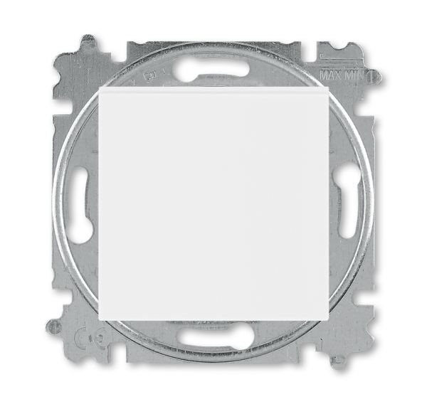 картинка Выключатель кнопочный 1-кл. белый LEVIT от магазина Электротехника
