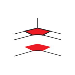картинка Угол внутренний изменяемый 105x50 от магазина Электротехника