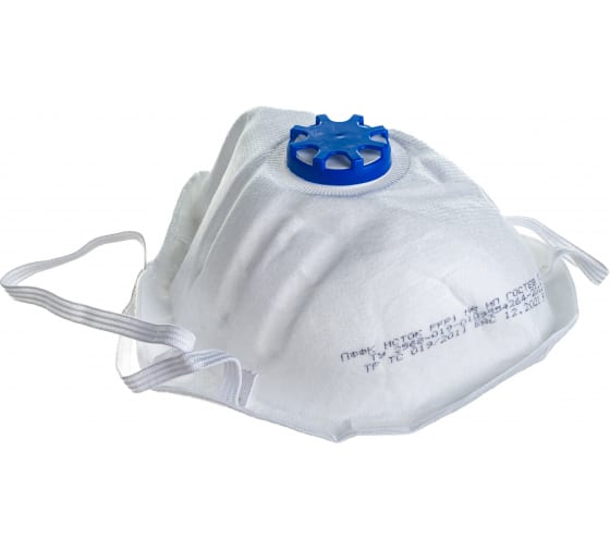 картинка Полумаска фильтрующая с клапаном выдоха FFP1 NR от магазина Электротехника