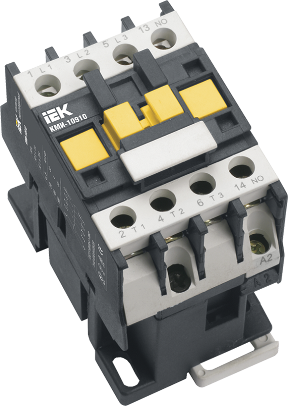 картинка Контактор КМИ-10910 9А 400В/АС3 1НО IEK от магазина Электротехника