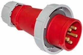 картинка Вилка переносная 16А 3P+N+PE IP67 BYLECTRICA от магазина Электротехника