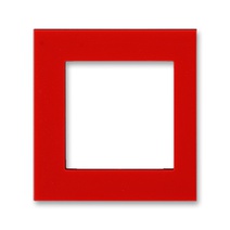 картинка Сменная панель внешняя на многопостовую рамку красный LEVIT от магазина Электротехника
