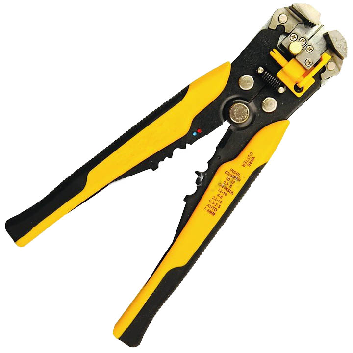 картинка Инструмент для снятия изоляции с проводов HT-766 0,2....6мм кв Стриппер Rexant !!! от магазина Электротехника