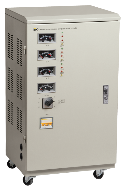 картинка Стабилизатор напряжения СНИ3-30кВА трехфазный IEK от магазина Электротехника