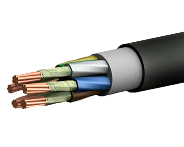 картинка Кабель медный силовой ВВГнг(А)-LS  5х95 мм кв. Энергокабель от магазина Электротехника