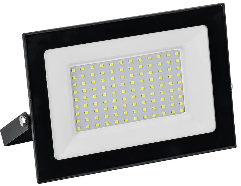 картинка Прожектор (LED) 100Вт 6500К 8000Лм IP65 черный СДО 001-100 GENERICA от магазина Электротехника