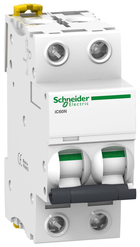 картинка Выключатель автоматический 2-пол.32A D 6кА iC60N Schneider Electric от магазина Электротехника