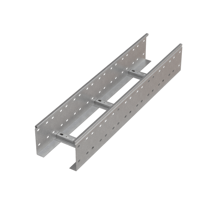 картинка Лоток лестничный 150х300х3000 2,0 мм N КМ-Профиль от магазина Электротехника