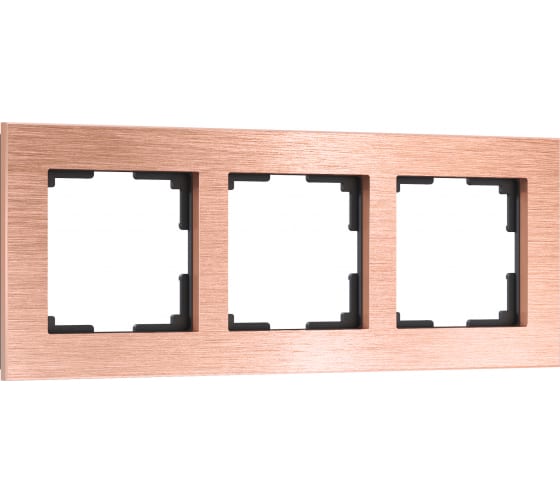 картинка Рамка 3-пост. бронза WERKEL от магазина Электротехника