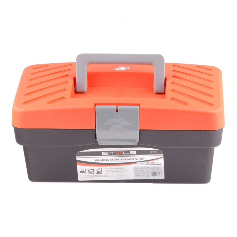 картинка Ящик для инструмента пластик 285х155х125мм STELS  от магазина Электротехника