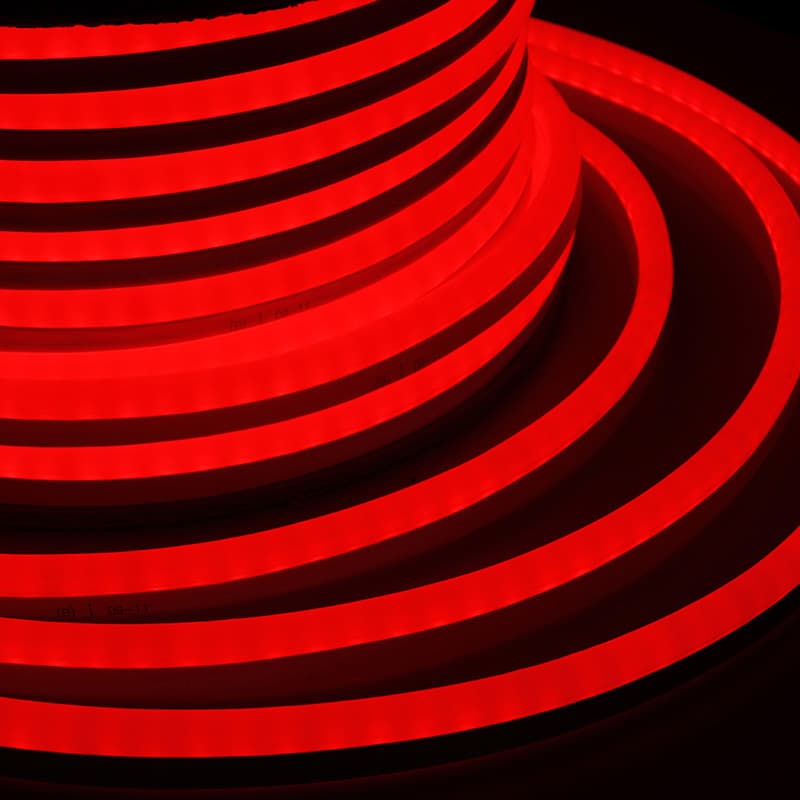 картинка Гибкий Неон LED  - красный, бухта 50м от магазина Электротехника