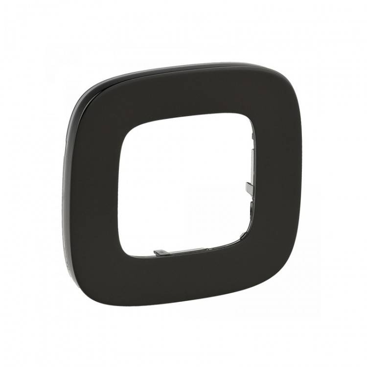 картинка Рамка 1-пост. универсальная Черная сталь Valena ALLURE от магазина Электротехника