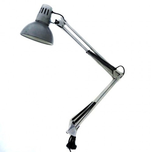 картинка Светильник настол. 60W Е27 струбцина серебро  Camelion от магазина Электротехника