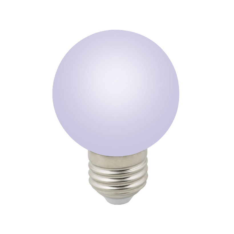 картинка Лампа LED Форма "шар" 3Вт Е27 декоративная матовая Цвет RGB Volpe от магазина Электротехника