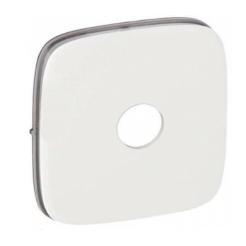 картинка Накладка розетки 1-й TV Белый Valena Allure от магазина Электротехника