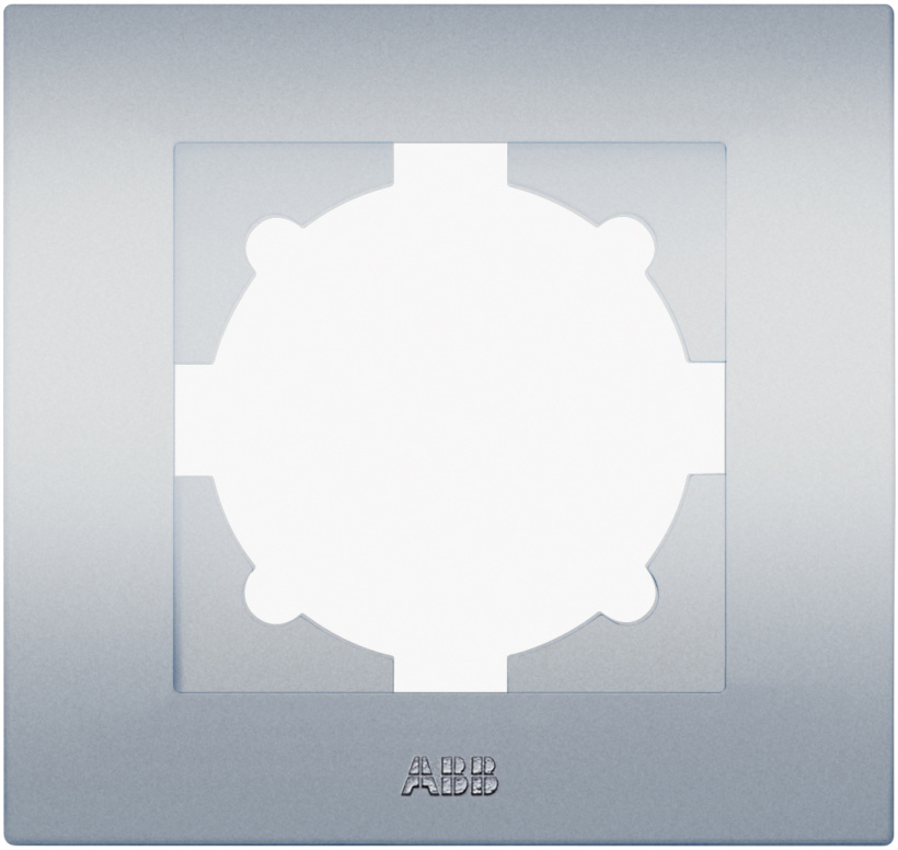 картинка Рамка 1-пост Алюминий(кр упак 12шт) Cosmo  от магазина Электротехника