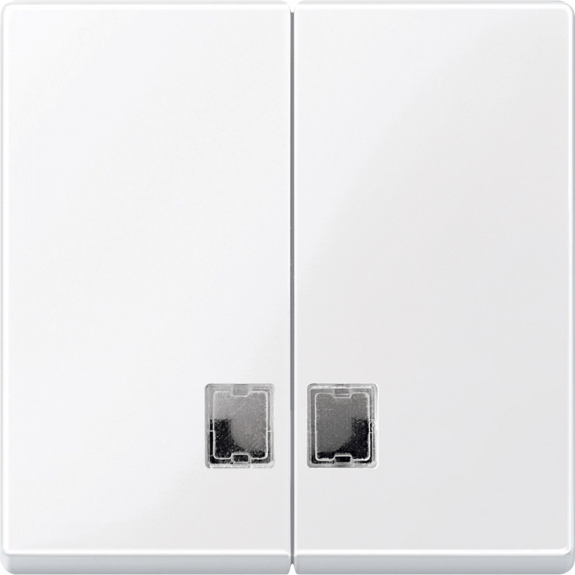 картинка Клавиша 2-я с подсветкой активный белый M-Elegance Merten от магазина Электротехника