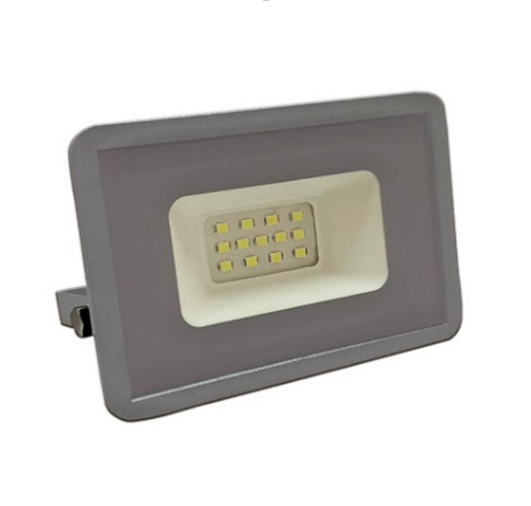 картинка Прожектор (LED)  10Вт 6500К 850Лм IP65 серый Фарлайт от магазина Электротехника