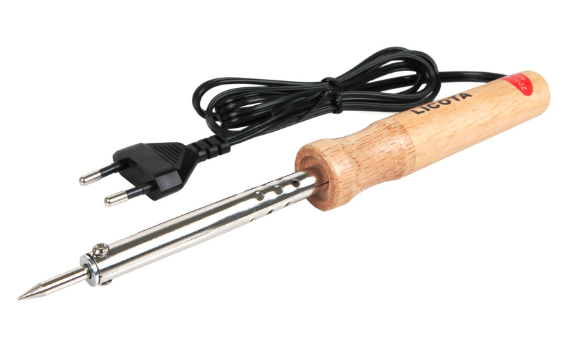 картинка Паяльник  40Вт 220В (дерев. ручка) ЭПСН REXANT от магазина Электротехника