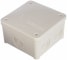 картинка Коробка распред. 85x85x45 IP54 с клемм. 7 выходов 3 гермоввода 10А 6 контактов крышка  белая Epplast от магазина Электротехника