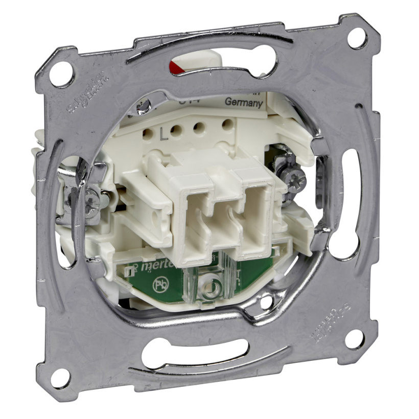картинка Механизм выключателя 1-кл. 10А с индикацией  Merten QuickFlex  от магазина Электротехника