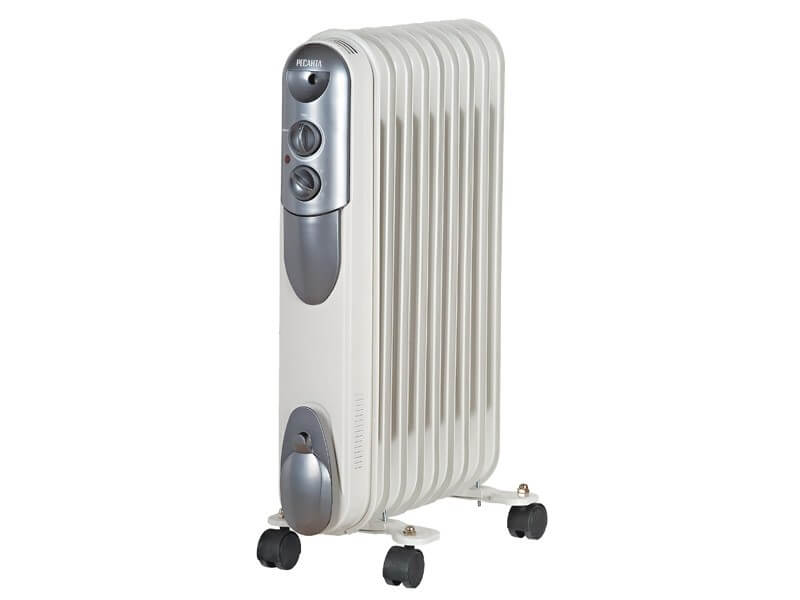 картинка Радиатор масляный 2.0кВт 9 секций Ресанта от магазина Электротехника