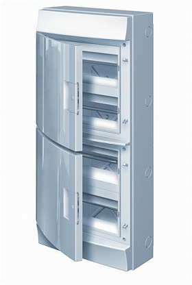 картинка Бокс настенный 48М непрозрачн. дверь IP65  320x735x155 Mistral ABB от магазина Электротехника