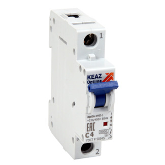 картинка Выключатель автоматический BM63 1P 32А 6кА С OptiDin КЭАЗ от магазина Электротехника