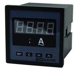 картинка Амперметр ЦП-А72 цифровой 0-50кА-0,5 TDM от магазина Электротехника