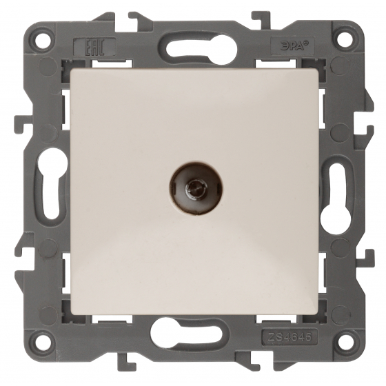 картинка Розетка 1-я TV сл. кость Elegance ЭРА !!! от магазина Электротехника