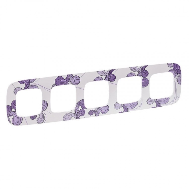 картинка Рамка 5-пост. универсальная Флора Valena ALLURE от магазина Электротехника