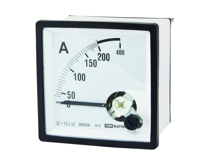 картинка Амперметр А72  600/5А кл.точн.1,5 TDM от магазина Электротехника