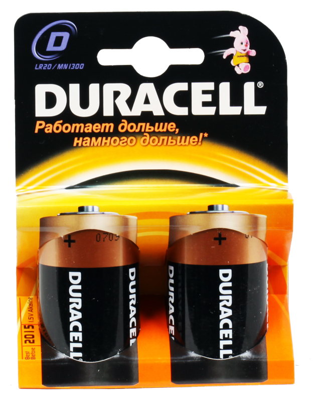 картинка Элемент питания LR20 DURACELL  от магазина Электротехника